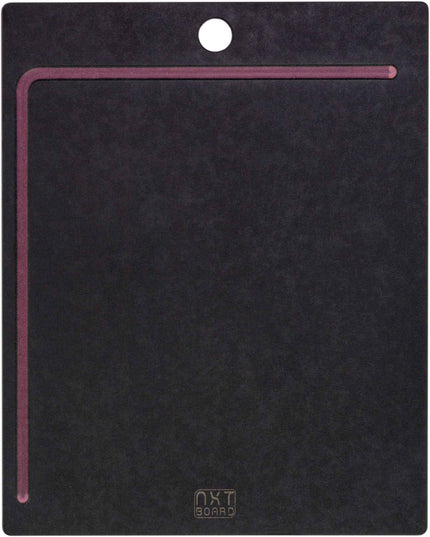 NXT Board Schneidebrett schwarz/pink mit Saftrille
