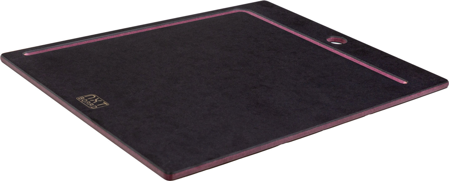 NXT Board tagliere nero/rosa con scanalatura per succhi