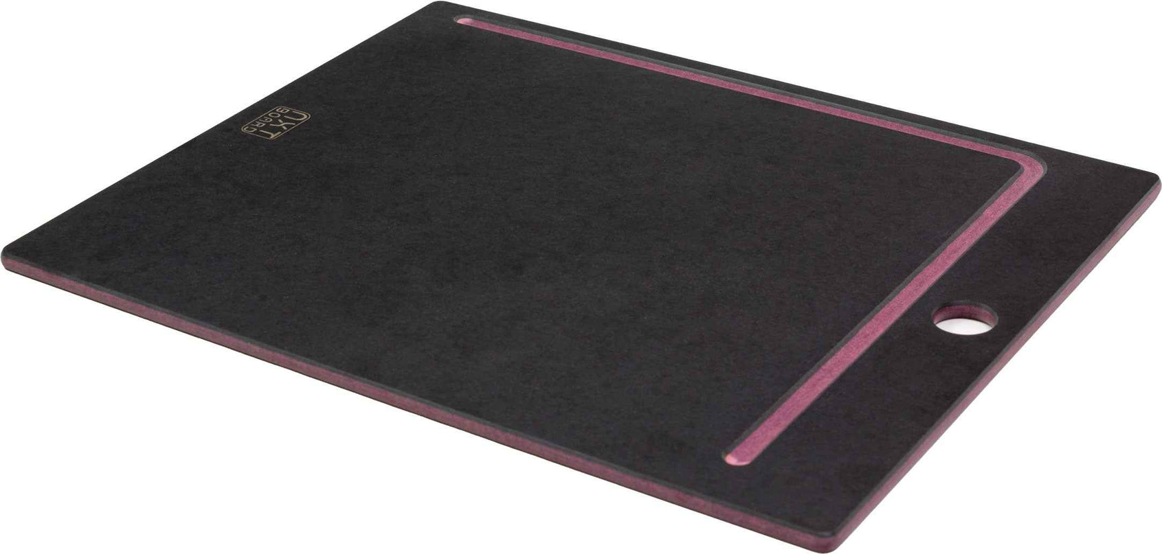 NXT Board Schneidebrett schwarz/pink mit Saftrille
