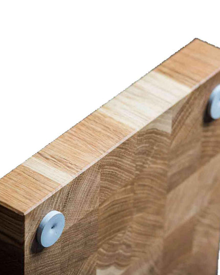 NXT Board Schneidebrett Eiche Stirnholz 38 x 25,5 x 4,5 cm