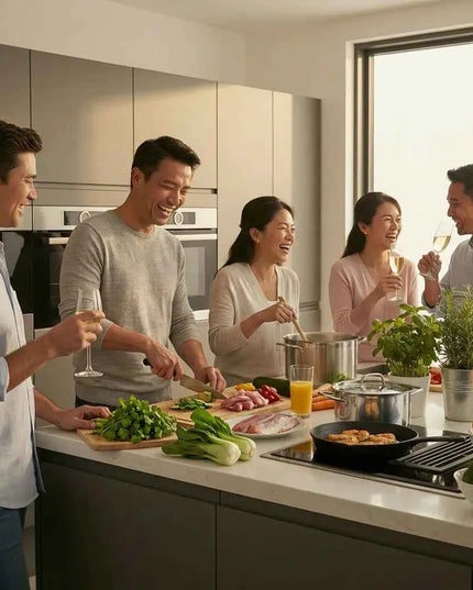 Schwarze Schneidebrett mit Saftlinie – Ihr zuverlässiger Küchenpartner für müheloses Kochen! - NXT Board