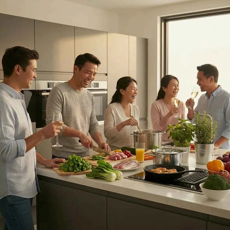 Schwarze Schneidebrett mit Saftlinie – Ihr zuverlässiger Küchenpartner für müheloses Kochen! - NXT Board