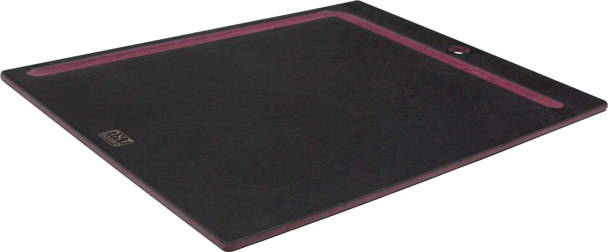 NXT Board Schneidebrett schwarz/pink mit Saftrille