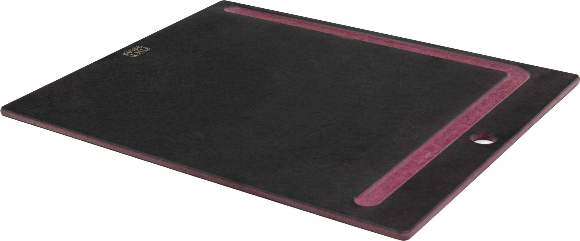 NXT Board Schneidebrett schwarz/pink mit Saftrille