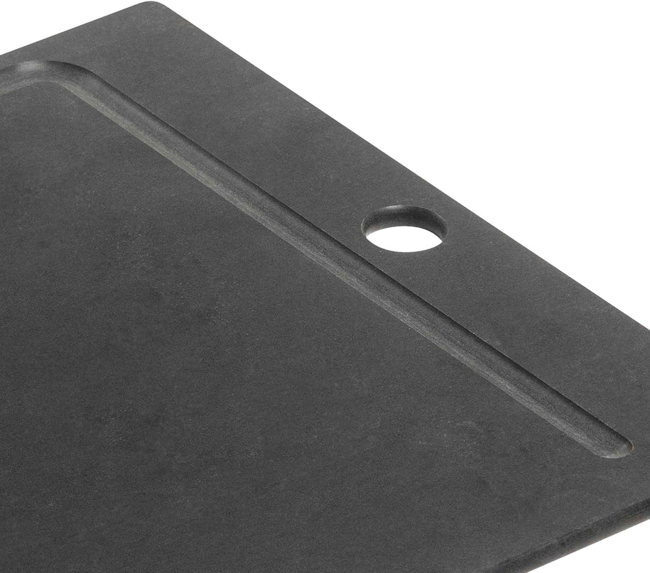 Schwarze Schneidebrett mit Saftlinie – Ihr zuverlässiger Küchenpartner für müheloses Kochen! - NXT Board