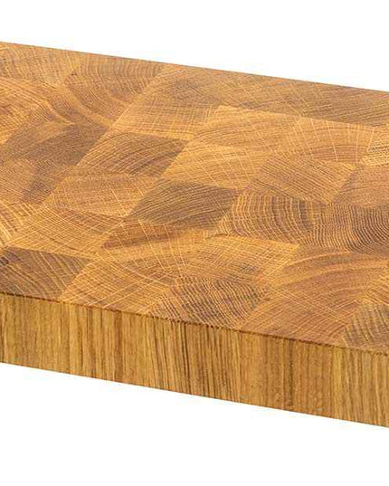 NXT Board Schneidebrett Eiche Stirnholz 38 x 25,5 x 4,5 cm