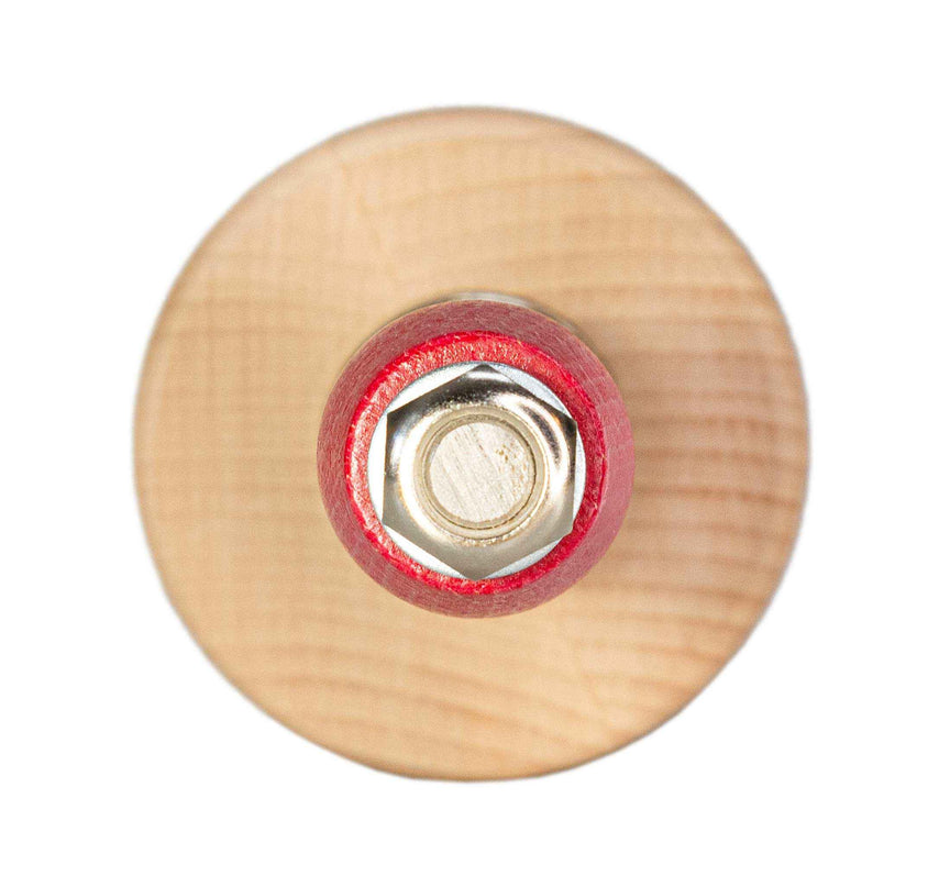 Profi-Teigroller aus Buchenholz mit Kugellager, 30–45 cm